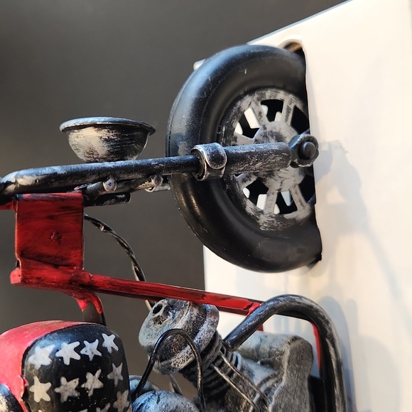 Metal Model Motorcycle, Stars & Stripes - Picture 15 of 17